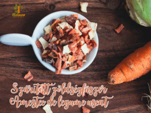 Amestecul de legume uscate în bucăți mari