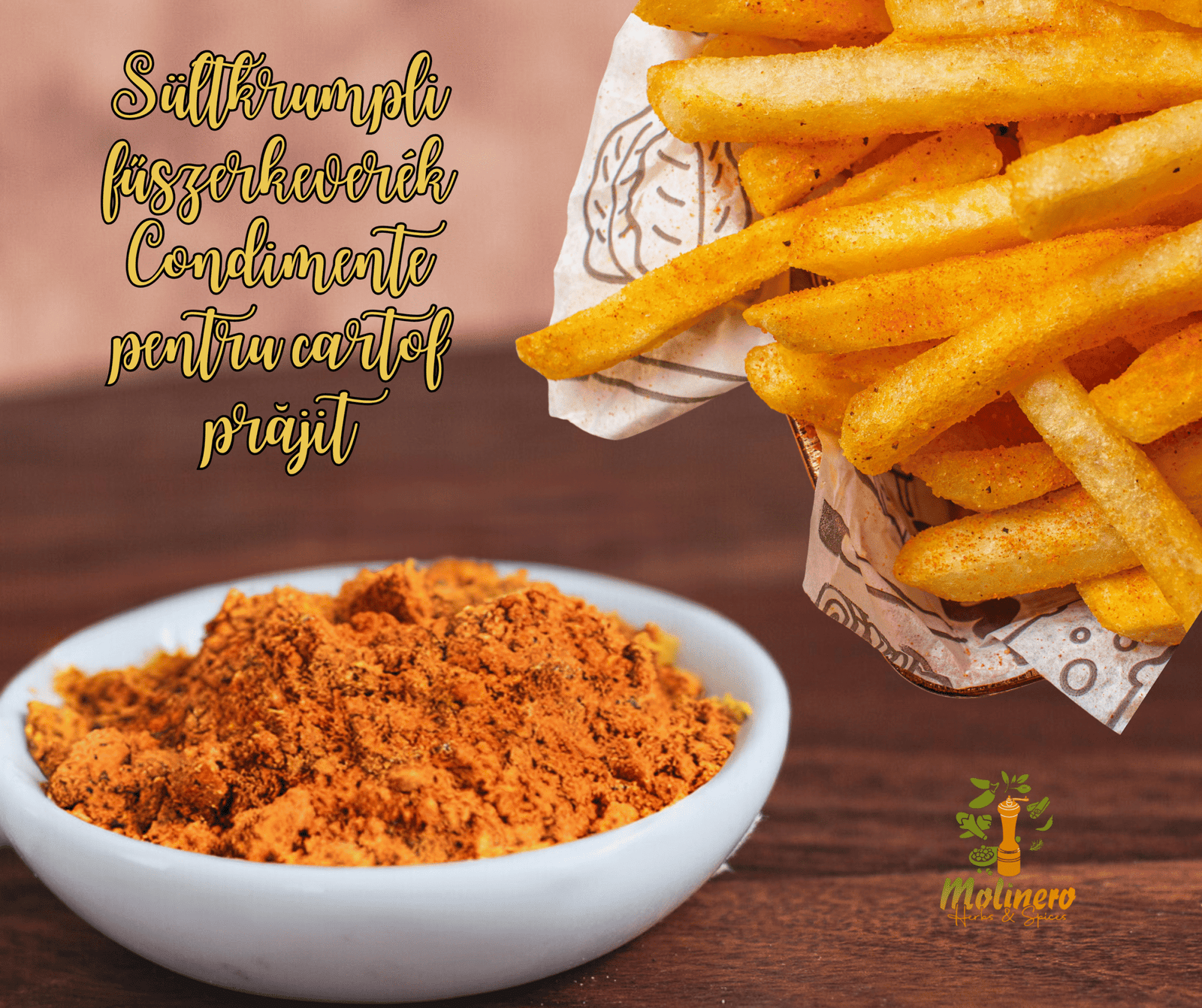 Amestec de condimente pentru cartofi prăjiți