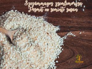 Pesmeț cu seminte susan