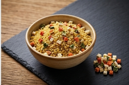 Garnitură de bulgur cu legume